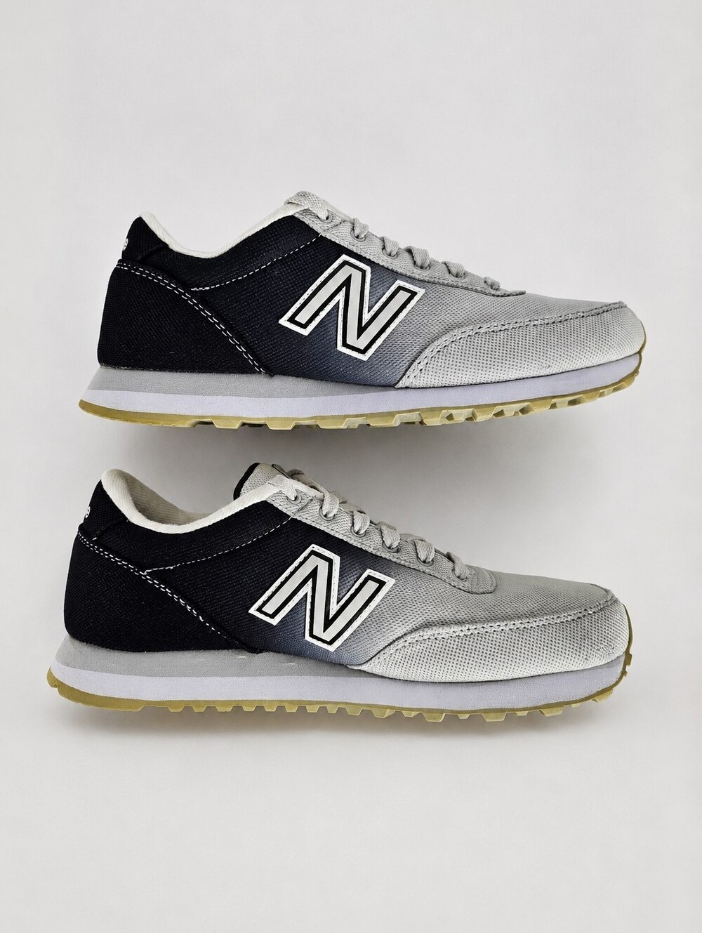 New Balance 501 Gray Black Low Top Sneakers Womens 9 Casual Running Athletic - Picture 6 of 14